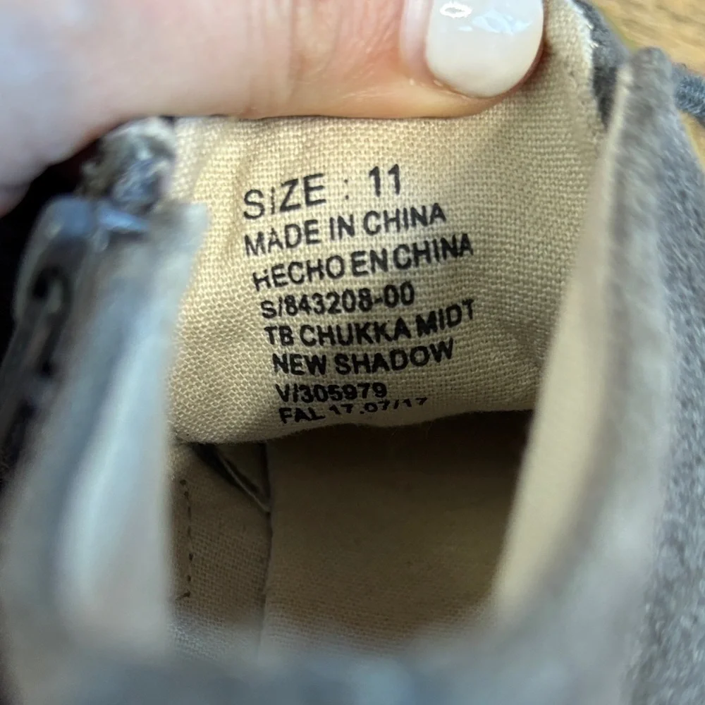 Gap Baby Gray Suede High-Top Side Zipper Sneakers sz 11